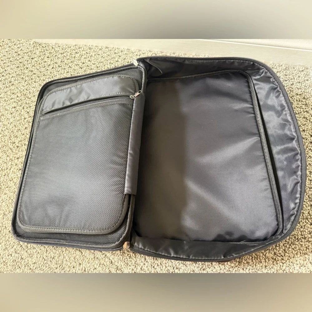 Engpow Black Men's Bag Briefcase/laptop bag/organizer with lock